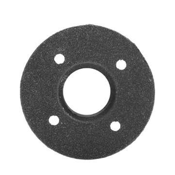 10pcs 1 Inch DIY Malleable Threaded Floor Flange Iron Pipe Fittings Wall Mounted
