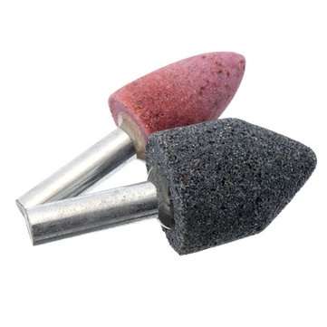 10pcs 1/4 Inch 1/8 Inch Mounted Stones Grinding Abrasive Stone Assortment for Dremel