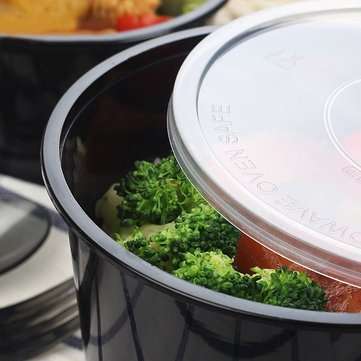 10Pcs 1000ml Microwavable Meal Prep Container Food Storage Reusable Lunch Box