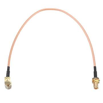 10Pcs 100CM SMA cable SMA Male Right Angle to SMA Female RF Coax Pigtail Cable Wire RG316 Connector
