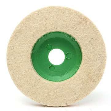10pcs 100mm Round Wool Buffing Polishing Wheel Felt Pad Buffer Discs