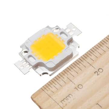 10pcs 10W 900LM Warm White High Bright LED Light Lamp Chip DC 9-12V