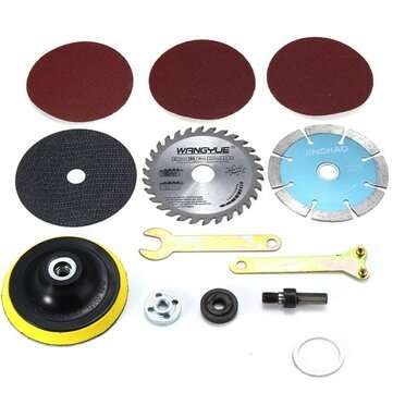 10pcs 10mm Diameter Cutting Accessories For Variable Angle Grinder & Hand Drills
