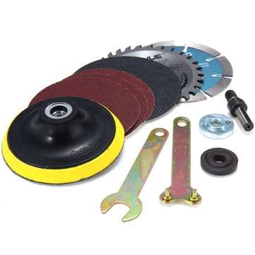 10pcs 10mm Diameter Cutting Accessories For Variable Angle Grinder & Hand Drills
