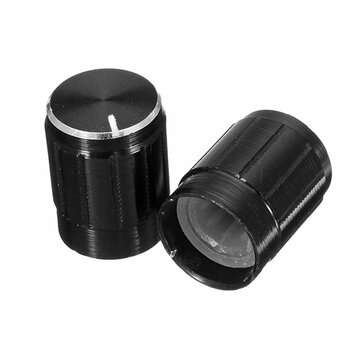 10pcs 13x17mm Aluminum Alloy Potentiometer Knob Cap Volume Control Knob Hat Rotation Switch