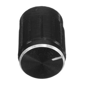 10pcs 13x17mm Aluminum Alloy Potentiometer Knob Cap Volume Control Knob Hat Rotation Switch