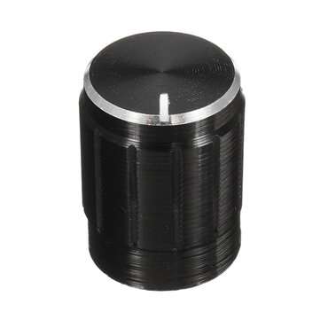 10pcs 13x17mm Aluminum Alloy Potentiometer Knob Cap Volume Control Knob Hat Rotation Switch