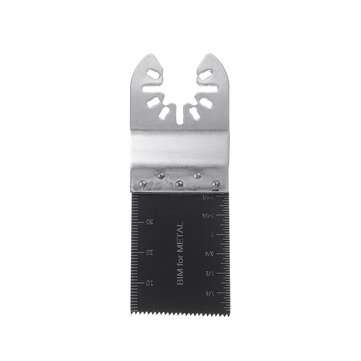10Pcs 1-3/8 Inch BIM Cutting Saw Blade Set Oscillating Tool Straight Scale Multitools Cutting Wood S