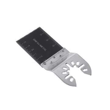 10Pcs 1-3/8 Inch BIM Cutting Saw Blade Set Oscillating Tool Straight Scale Multitools Cutting Wood S