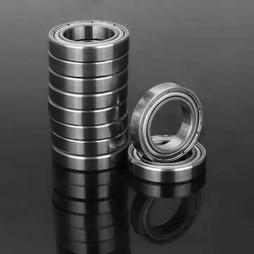 10pcs 15x24x5mm Deep Groove Ball Bearings 6802zz Miniature  Ball Bearing