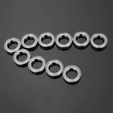 10pcs 15x24x5mm Deep Groove Ball Bearings 6802zz Miniature  Ball Bearing