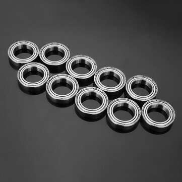 10pcs 15x24x5mm Deep Groove Ball Bearings 6802zz Miniature  Ball Bearing