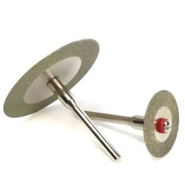10pcs 16-40mm Diamond Cutting Disc Set Mini Drills Cut Off Wheel Saw Blade For Rotary Tool