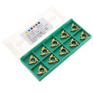 10pcs 16ER 3/8 Inch AG60 Carbide Threading Insert For External Turning Tool Holder