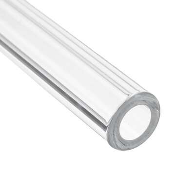 10Pcs 250mm OD 12mm 1.5mm Thick Wall Borosilicate Glass Blowing Tube
