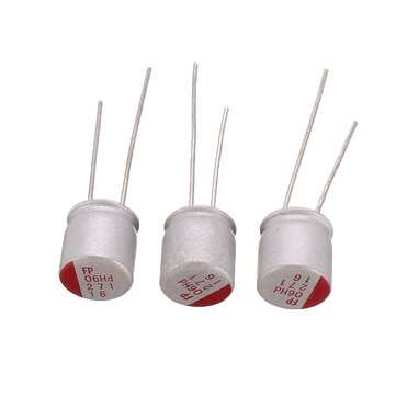10pcs 270uF 16V 8x8mm Super Low ESR 16V270uF For Motherboard VGA Solid Capacitor