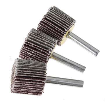 10pcs 25mm 40&80 Grit Flap Wheel Disc Set Sanding Drill Abrasive Sandpaper Polishing Tool