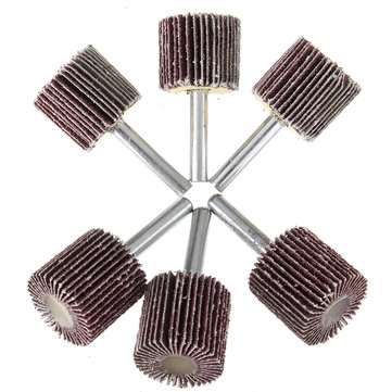 10pcs 25mm 40&80 Grit Flap Wheel Disc Set Sanding Drill Abrasive Sandpaper Polishing Tool