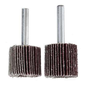 10pcs 25mm 40&80 Grit Flap Wheel Disc Set Sanding Drill Abrasive Sandpaper Polishing Tool