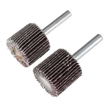 10pcs 25mm 40&80 Grit Flap Wheel Disc Set Sanding Drill Abrasive Sandpaper Polishing Tool