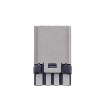 10PCS 3.1 Type-C Male USB 8Pin Welding Wire Type Double-Sided Welding Wire Charging Plug Connector