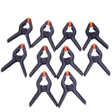 10Pcs 2inch Spring Clamps DIY Woodworking Tools Plastic Nylon Clamp Woodworking Spring Clip Photo St