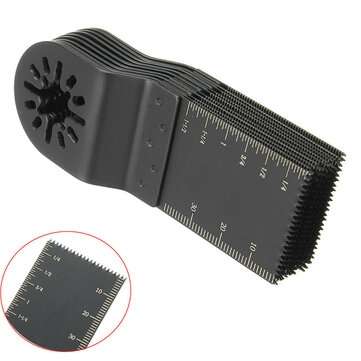 10pcs 34mm High Carbon Steel Saw Blade Oscillating Blade for Fein Multimaster Bosch Oscillating Mult