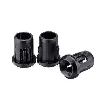 10pcs 3MM LED Holder Black Plastic Diode Lampshade Holder Clip Bezel Mount Light Case Cup Bezels Mou