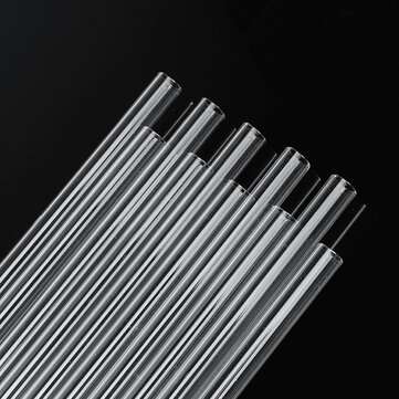 10pcs 350mm OD 10mm 1.5mm Thick Wall Borosilicate Glass Blowing Tube