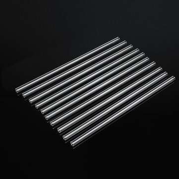 10pcs 350mm OD 10mm 1mm Thick Wall Borosilicate Glass Blowing Tube