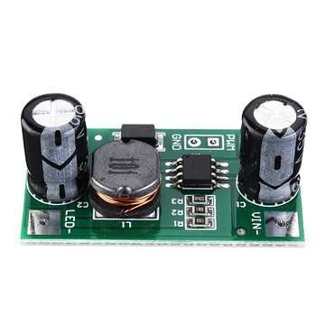 10pcs 3W 5-35V LED Driver 700mA PWM Dimming DC to DC Step-down Module Constant Current Dimmer Contro
