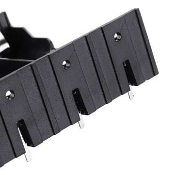 10pcs 4 Slots 18650 Battery Holder Plastic Case Storage Box for 4*3.7V 18650 Lithium Battery with 8P