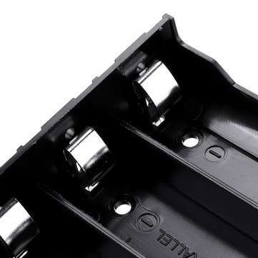10pcs 4 Slots 18650 Battery Holder Plastic Case Storage Box for 4*3.7V 18650 Lithium Battery with 8P