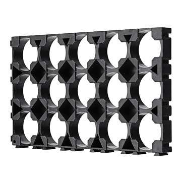 10pcs 3x5 Battery Spacer Plastic Holder 18650 Lithium Battery Support Combination Fixed Bracket With