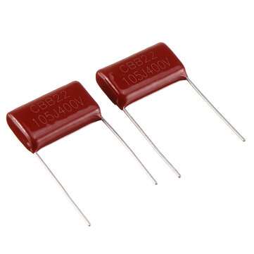 10pcs 400V105 1UF Pitch 20MM 400V 105 1000NF CBB Polypropylene Film Capacitor CBB22 105J 400V