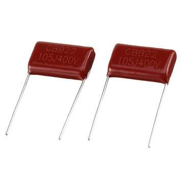 10pcs 400V105 1UF Pitch 20MM 400V 105 1000NF CBB Polypropylene Film Capacitor CBB22 105J 400V