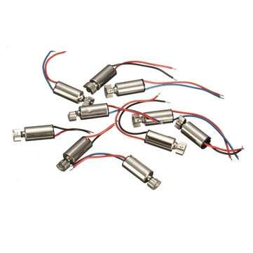 10pcs 4x8mm DC1.5-3V Micro Coreless Motor Vibration Motor