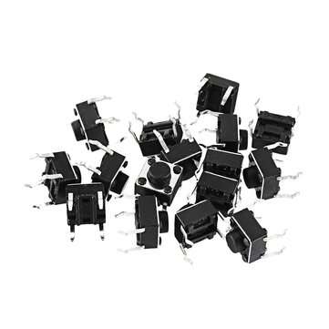 10Pcs 4X4 Matrix Keyboard Tact Touch Switch MCU Learning Board Development Board External Expansion