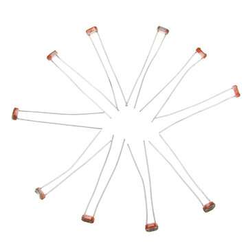 10PCS 5MM GL5516 Light Dependent Resistor Photoresistor LDR