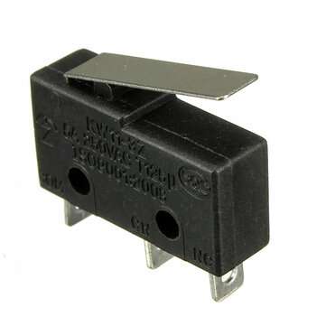 10pcs 5A 250V 3 Pin Tact Micro Switch Sensitive Microswitch Micro Switches Handle KW11-3Z Limit Swit