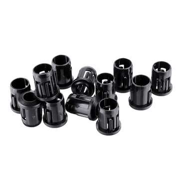 10pcs 5MM LED Holder Black Plastic Diode Lampshade Holder Clip Bezel Mount Light Case Cup Bezels Mou