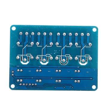 10pcs 5V 4 Channel Relay Module For PIC ARM DSP AVR MSP430 Blue Geekcreit for Arduino - products tha