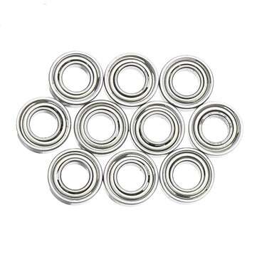 10Pcs 5x10x4mm Metal Sealed Shielded Deep Ball Bearing MR105ZZ