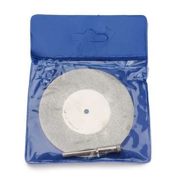 10pcs 60mm Diamond Grinding Wheel Metal Cutting Disc For Dremel Rotary Tool