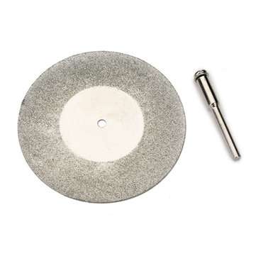 10pcs 60mm Diamond Grinding Wheel Metal Cutting Disc For Dremel Rotary Tool