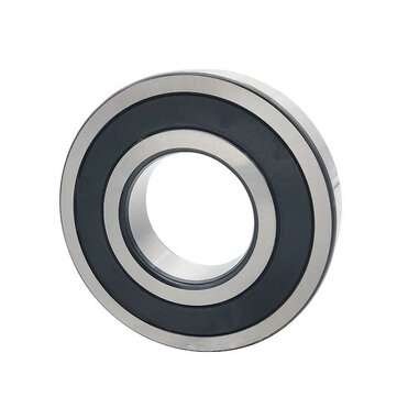 10Pcs 6204/2RS Steel Plate Deep Notch Ball Bearings High Speed Bearing Steel