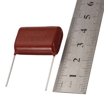 10PCS 630V225J Pitch 25MM 2.2UF 2200NF 225J 630V CBB Polypropylene Film Capacitor