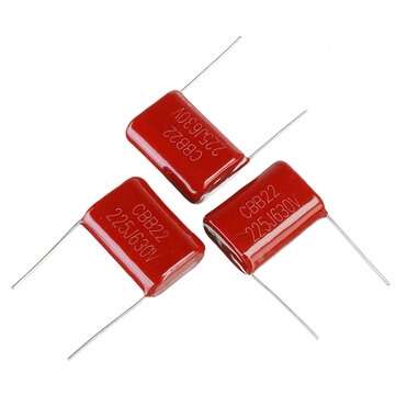 10pcs 630V225J Pitch 25MM 2.2UF 2200NF 225 630V CBB Polypropylene Film Capacitor