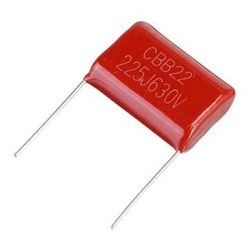 10pcs 630V225J Pitch 25MM 2.2UF 2200NF 225 630V CBB Polypropylene Film Capacitor