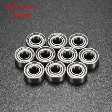 10pcs 684ZZ 4x9x4mm Ball Bearings Metal Double Shielded Miniature Ball Bearing